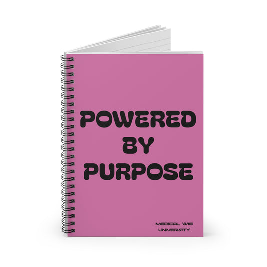 Powered by Purpose Spiral Notebook