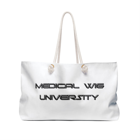 Weekender Bag — "Medical Wig University" Travel Tote