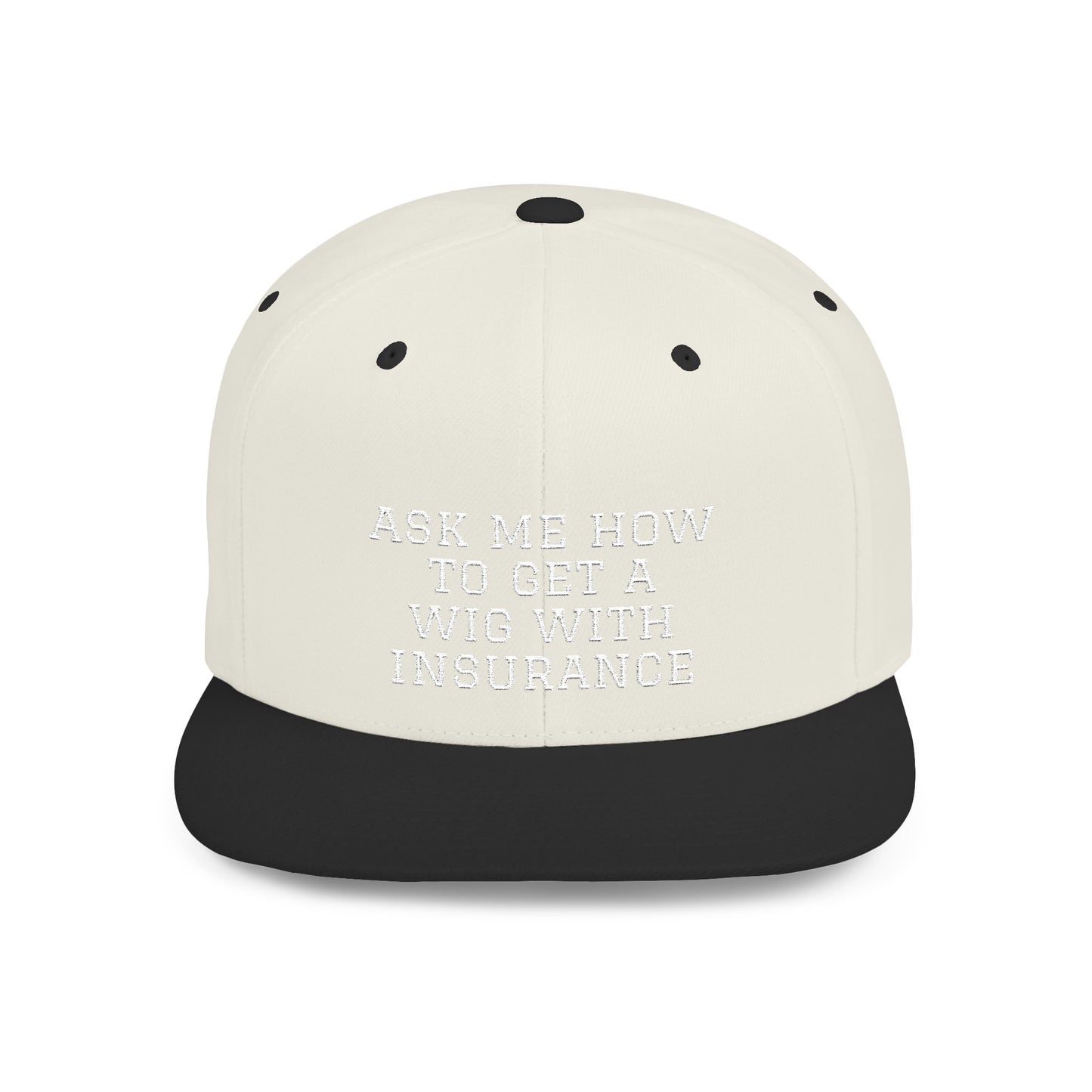 Conversation Starter Flat Bill Snapback