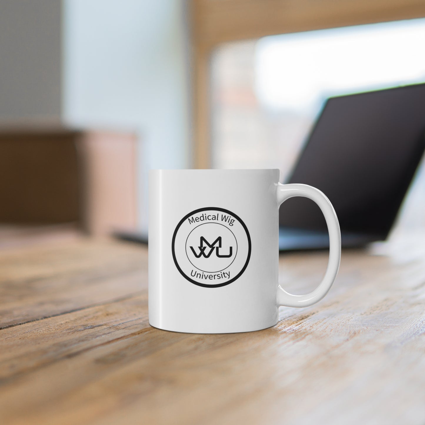 Medical Wig University Logo Coffee Cup (11oz)