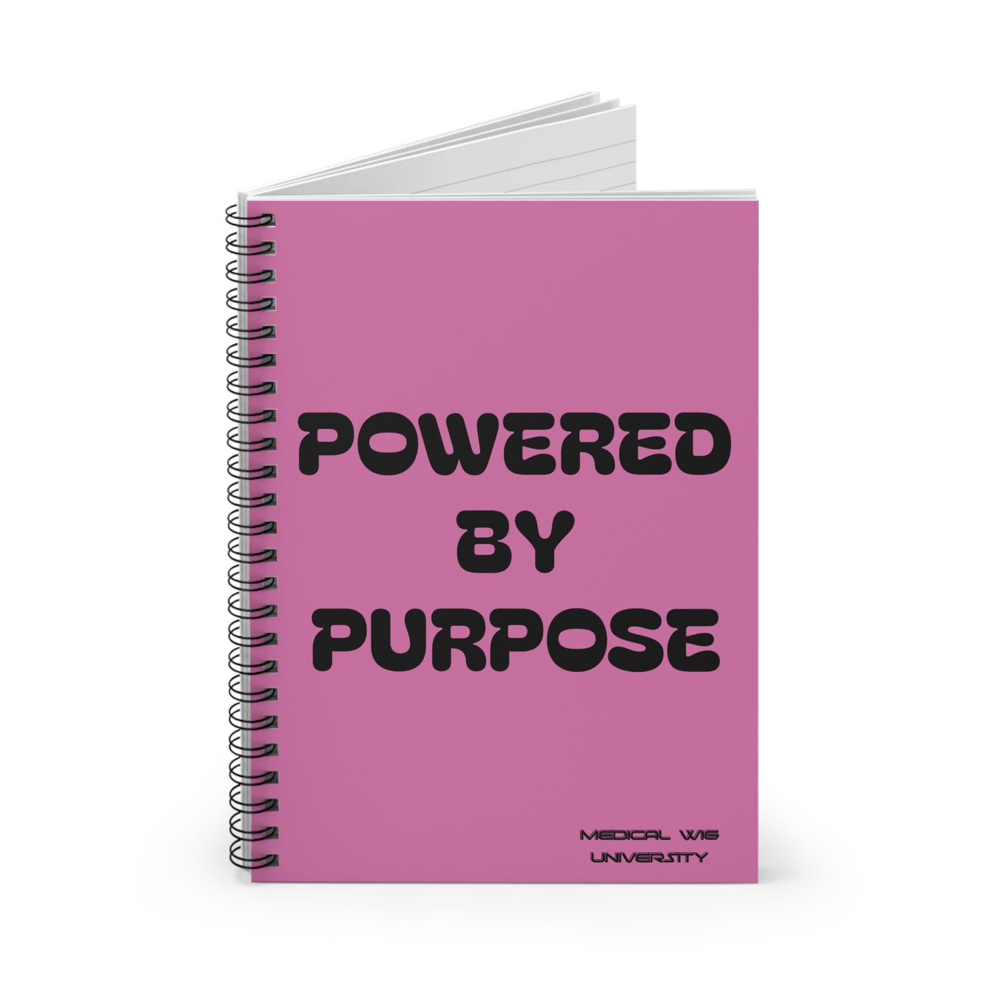 Powered by Purpose Spiral Notebook