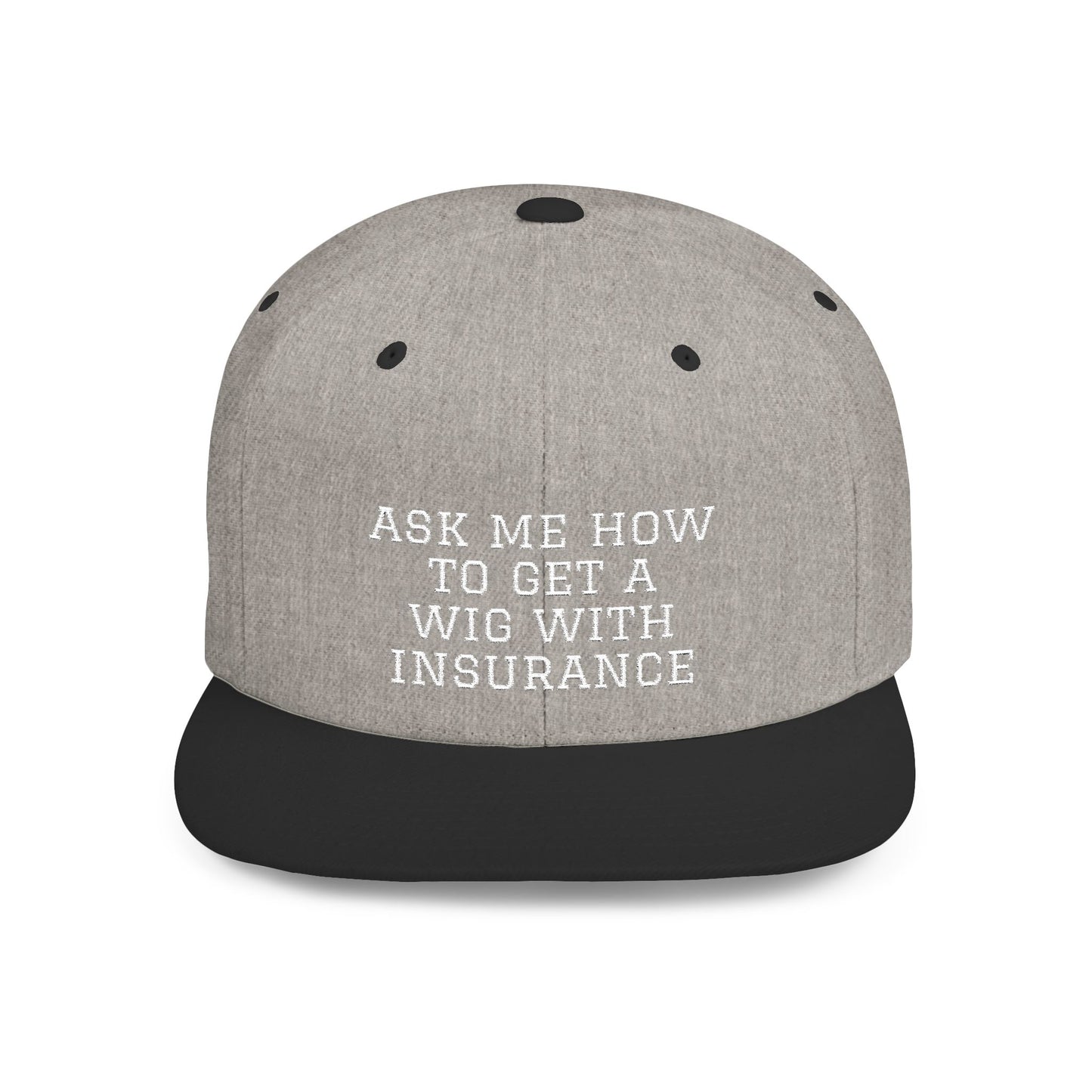 Conversation Starter Flat Bill Snapback