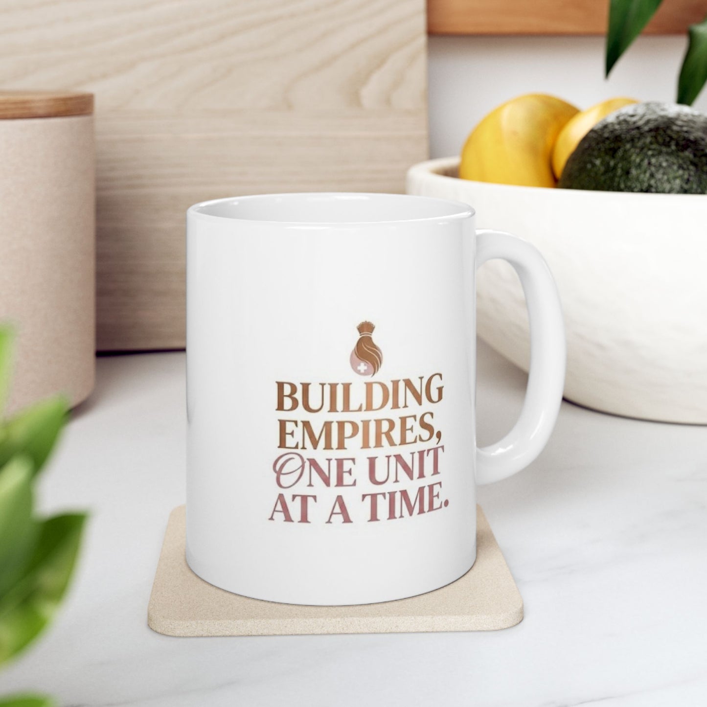 "Building Empires"  Ceramic Mug (11oz, 15oz)
