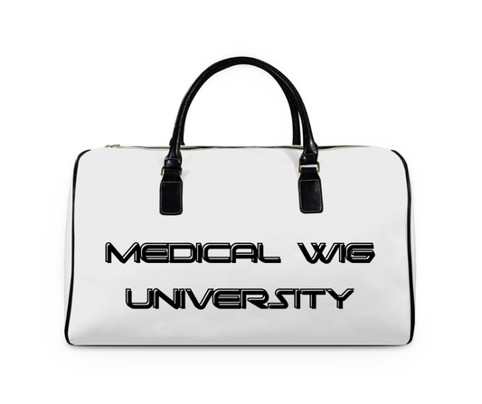 "Medical Wig University" Embroidered Duffle