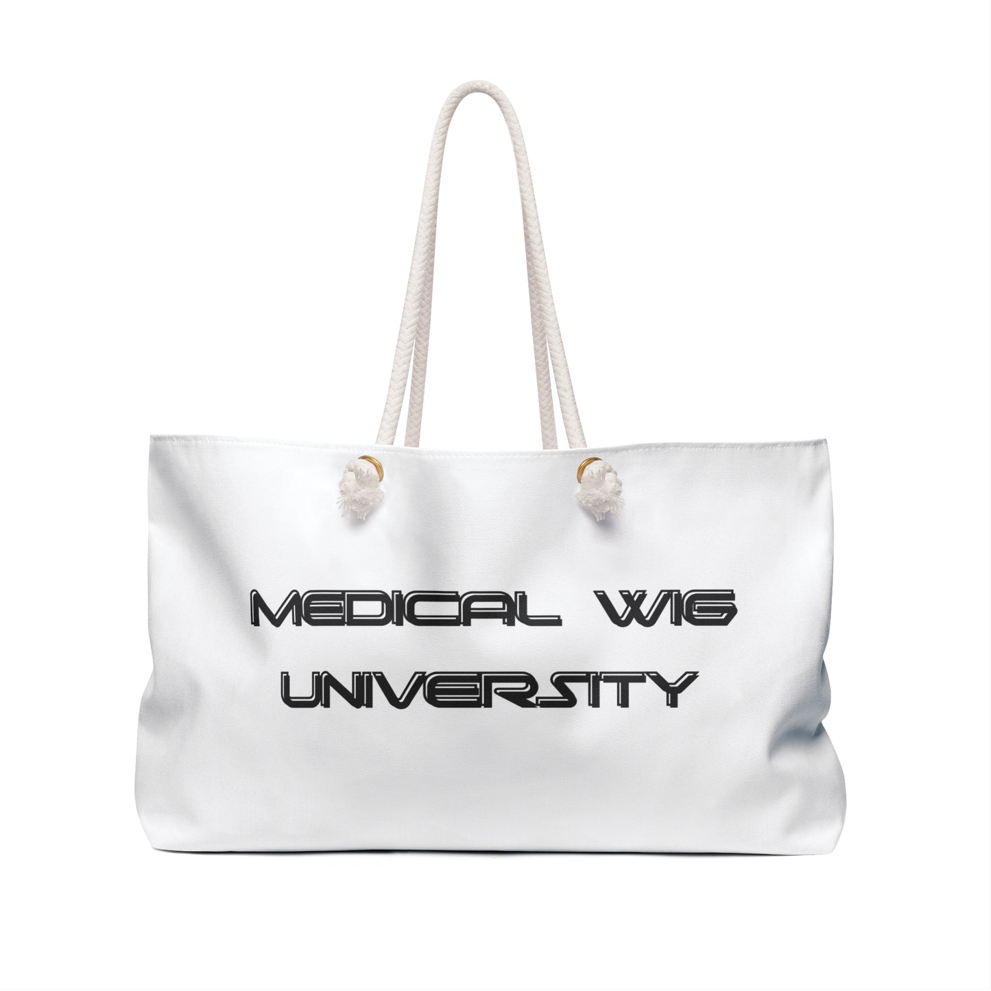 Weekender Bag — "Medical Wig University" Travel Tote