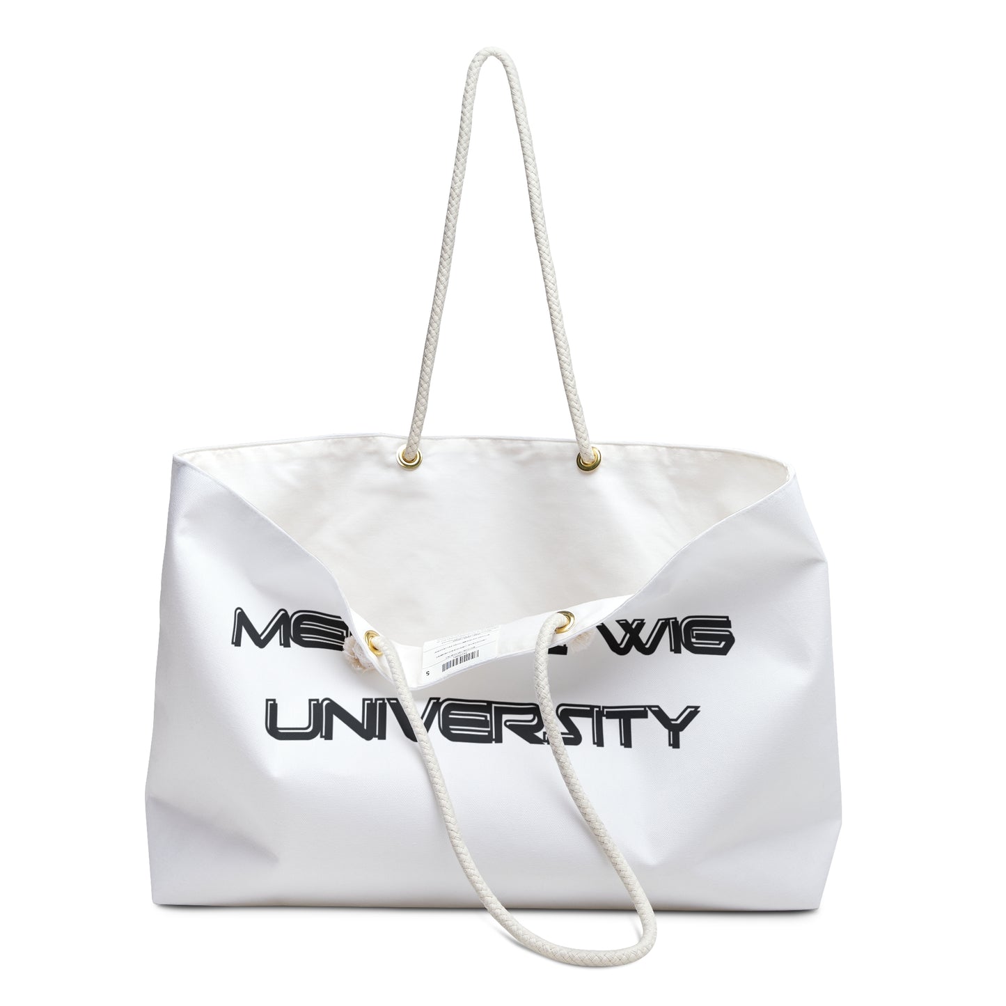 Weekender Bag — "Medical Wig University" Travel Tote