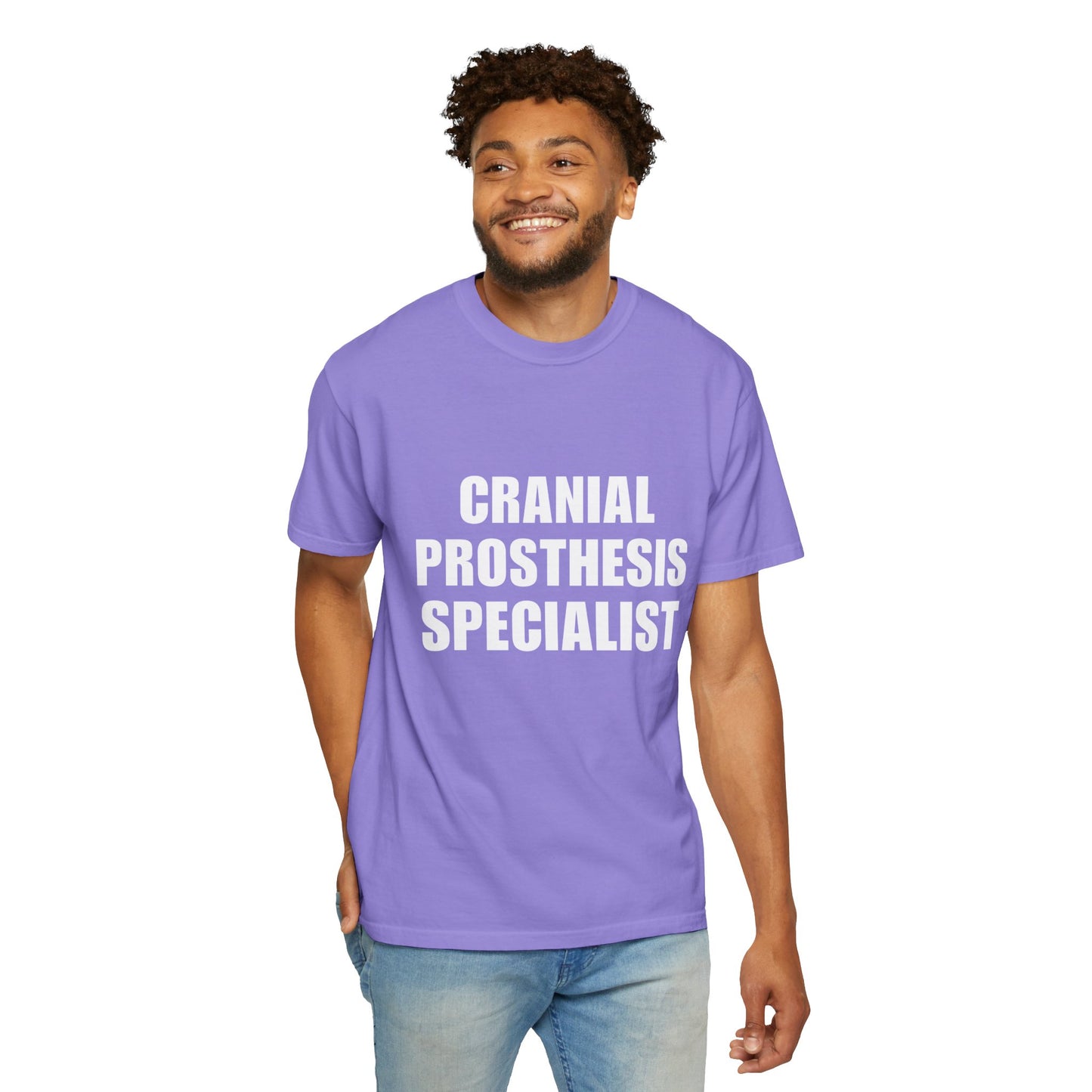 "CRANIAL PROSTHESIS SPECIALIST" Unisex T-shirt