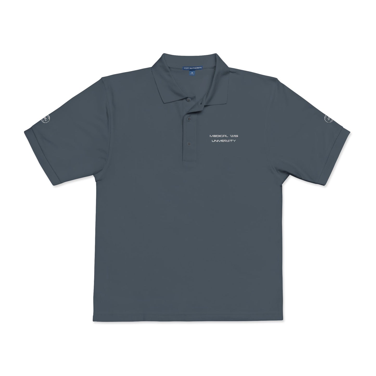"Medical Wig University" Embroidered Polo Shirt
