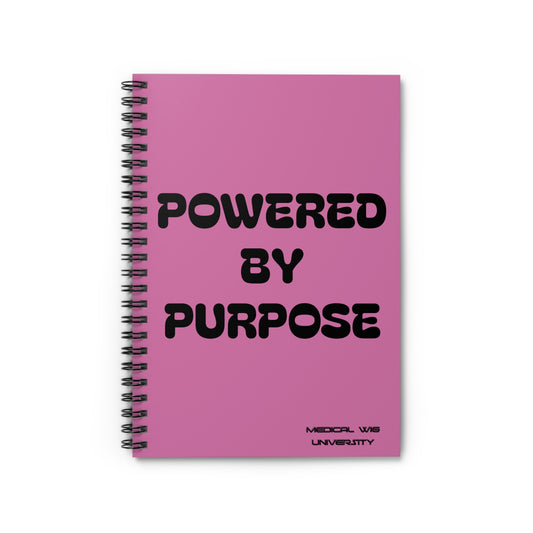 Powered by Purpose Spiral Notebook