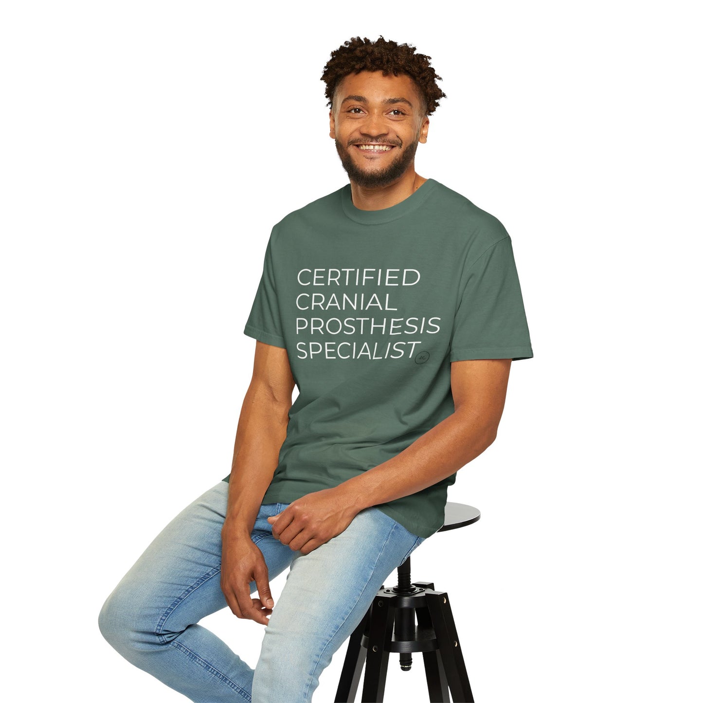"CERTIFIED CRANIAL PROSTHESIS SPECIALIST" Unisex T-shirt