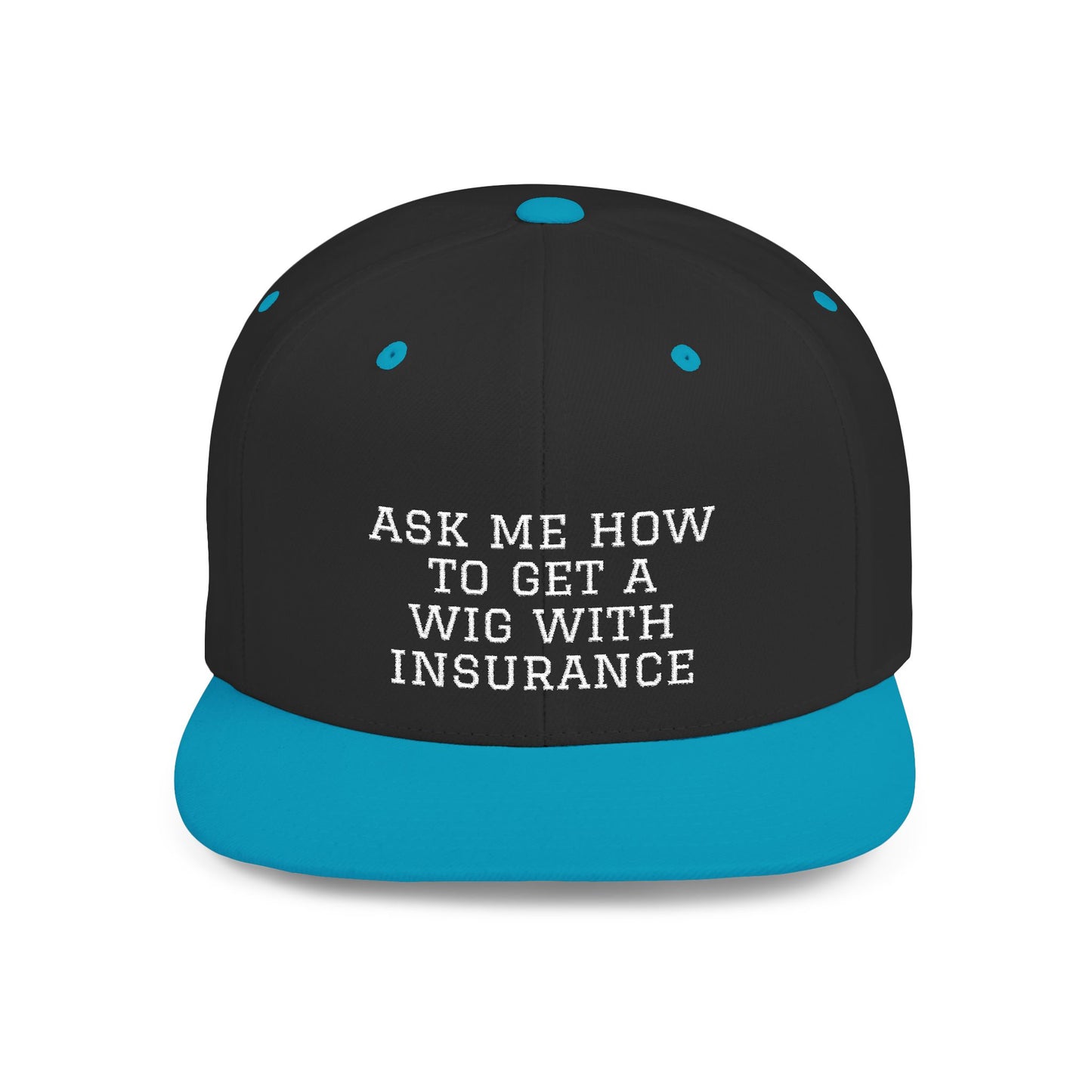 Conversation Starter Flat Bill Snapback