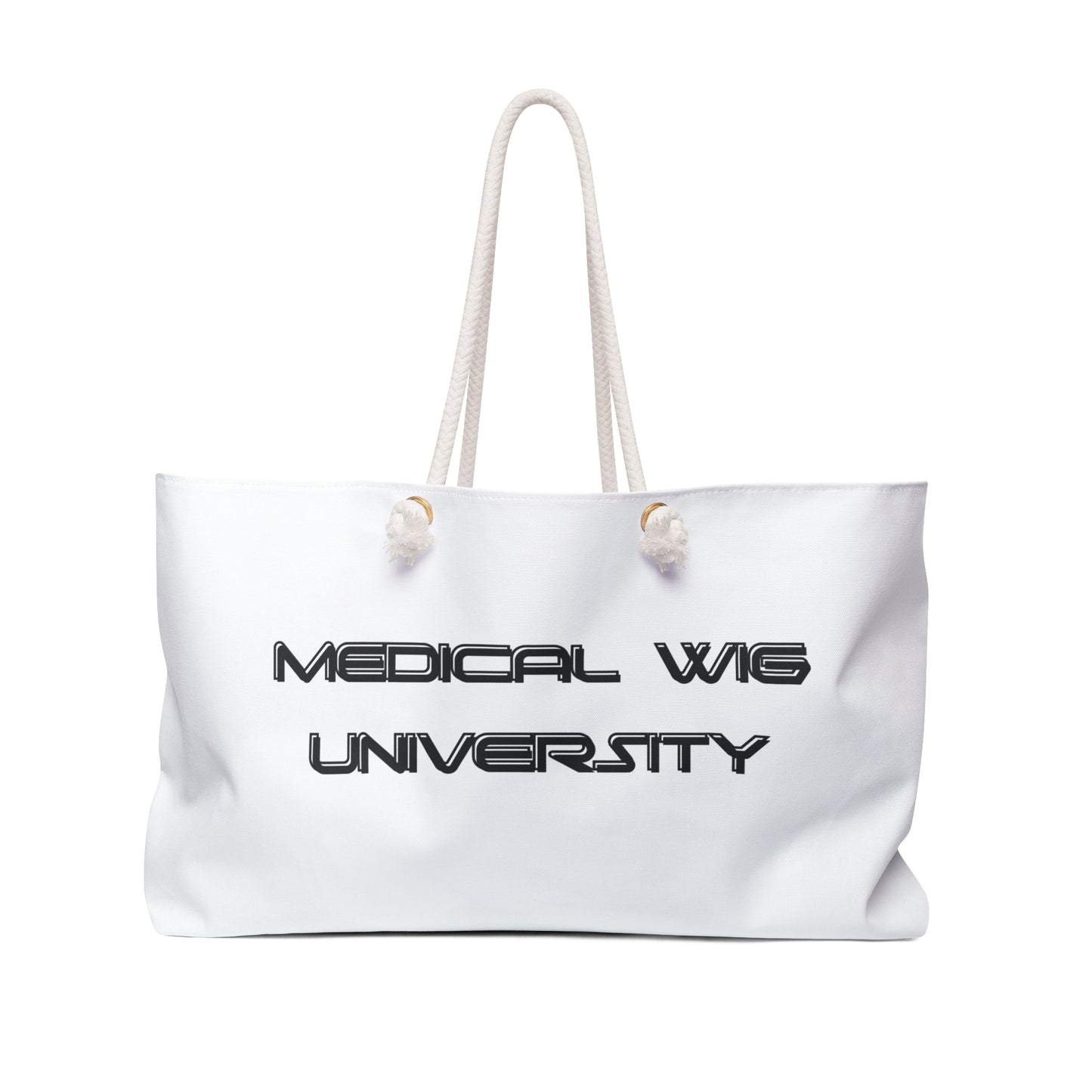 Weekender Bag — "Medical Wig University" Travel Tote