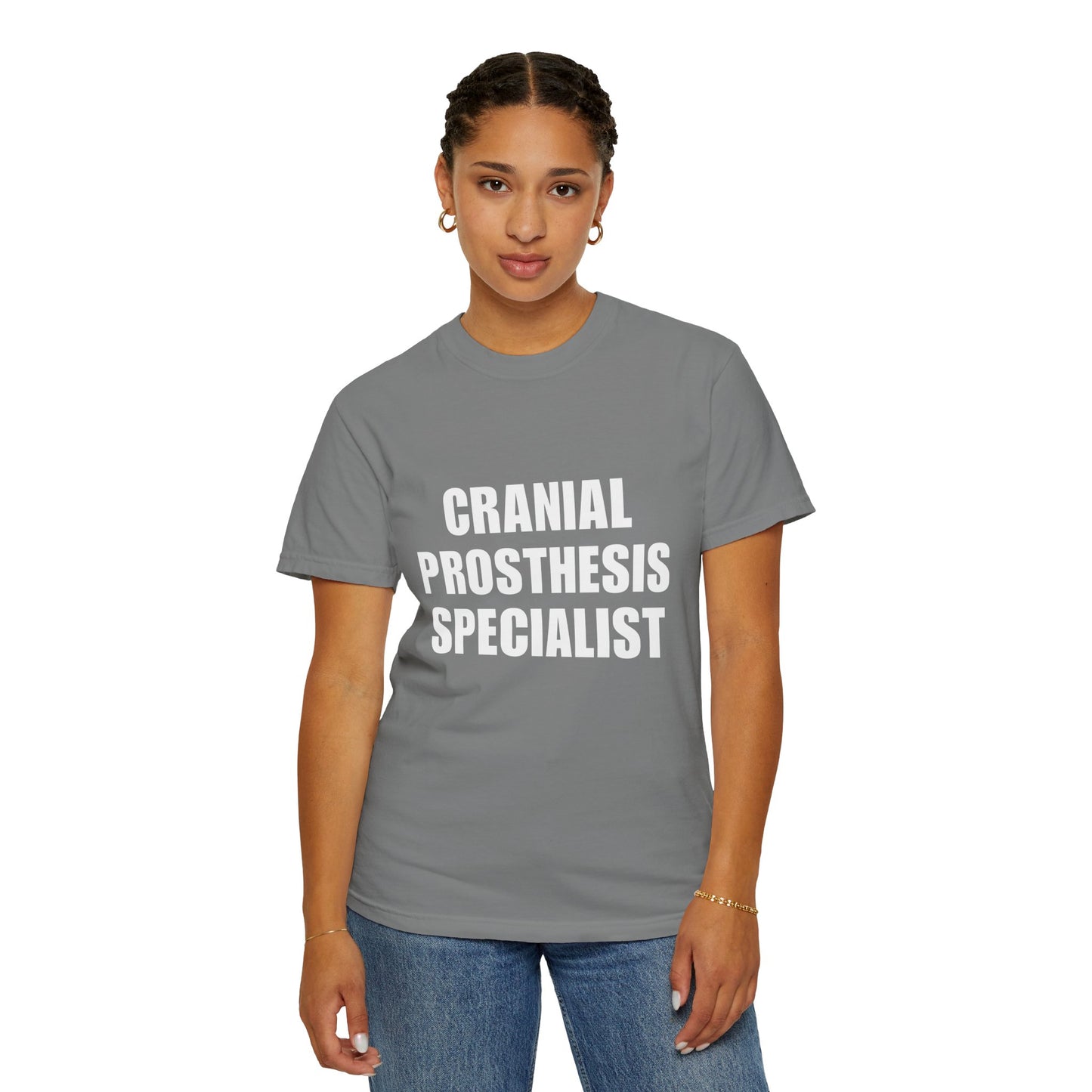"CRANIAL PROSTHESIS SPECIALIST" Unisex T-shirt