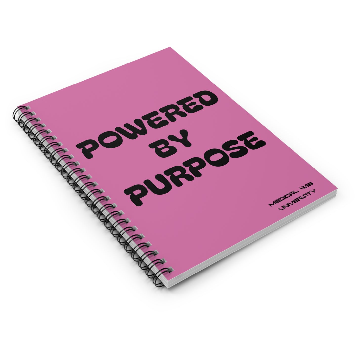 Powered by Purpose Spiral Notebook
