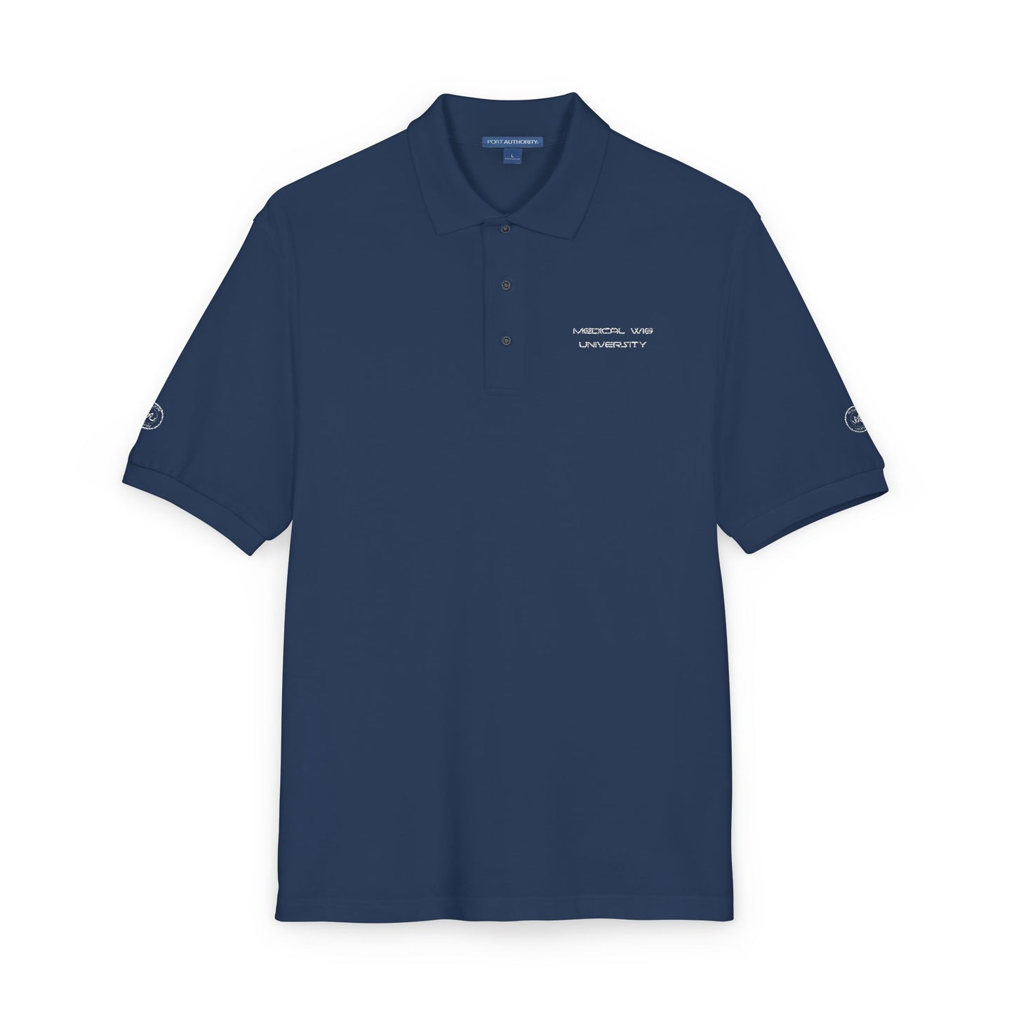 "Medical Wig University" Embroidered Polo Shirt
