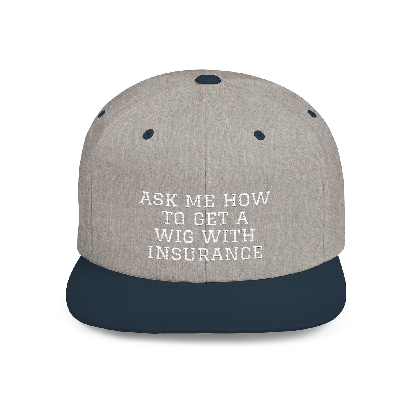 Conversation Starter Flat Bill Snapback