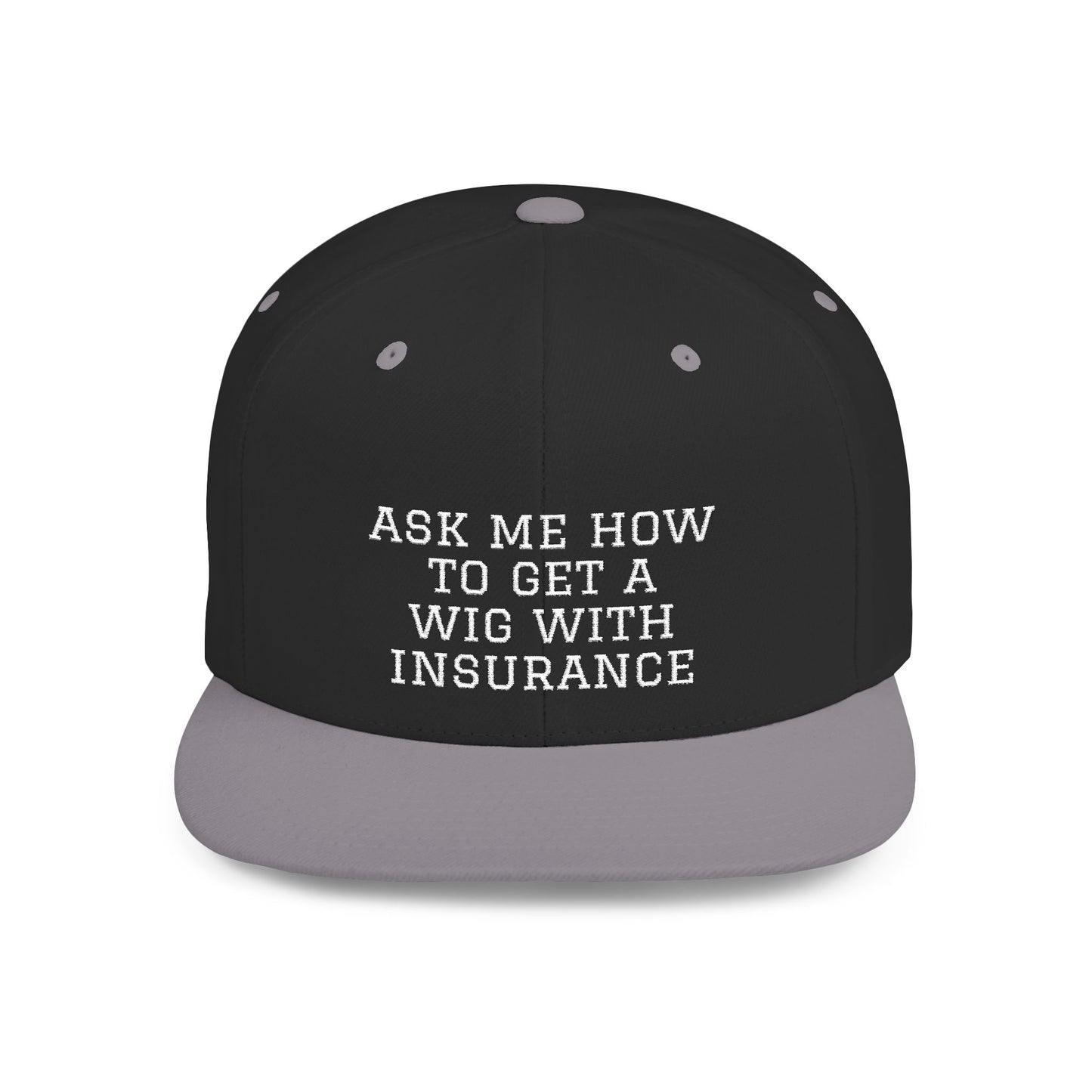 Conversation Starter Flat Bill Snapback
