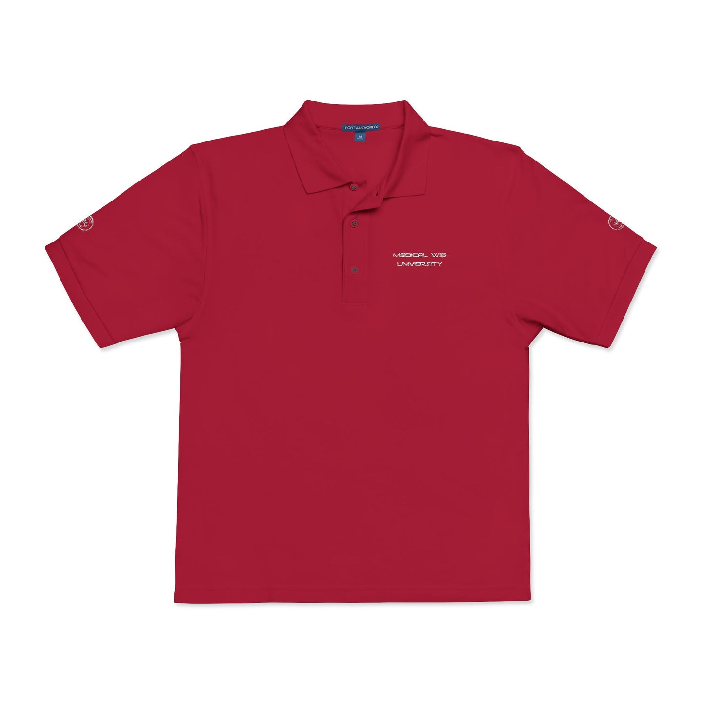 "Medical Wig University" Embroidered Polo Shirt